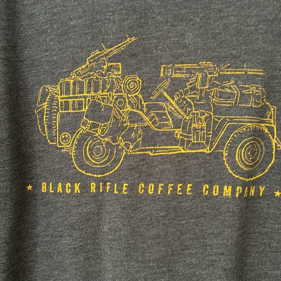 Lot of 2 Vintage Coffee Caffeine and Hate Tshirts BRCC XL Extra Large - Picture 3 of 7